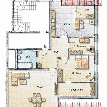 Apartmán Muehlenblick